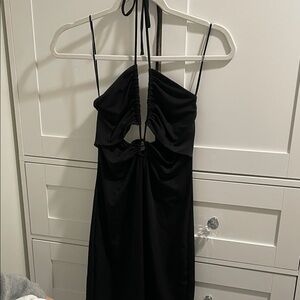 Garage Black Backless Dress